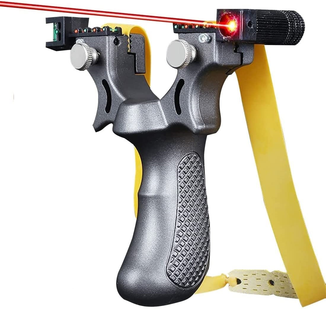 Outdoor Slingshot with Target Practice Laser Slingshot